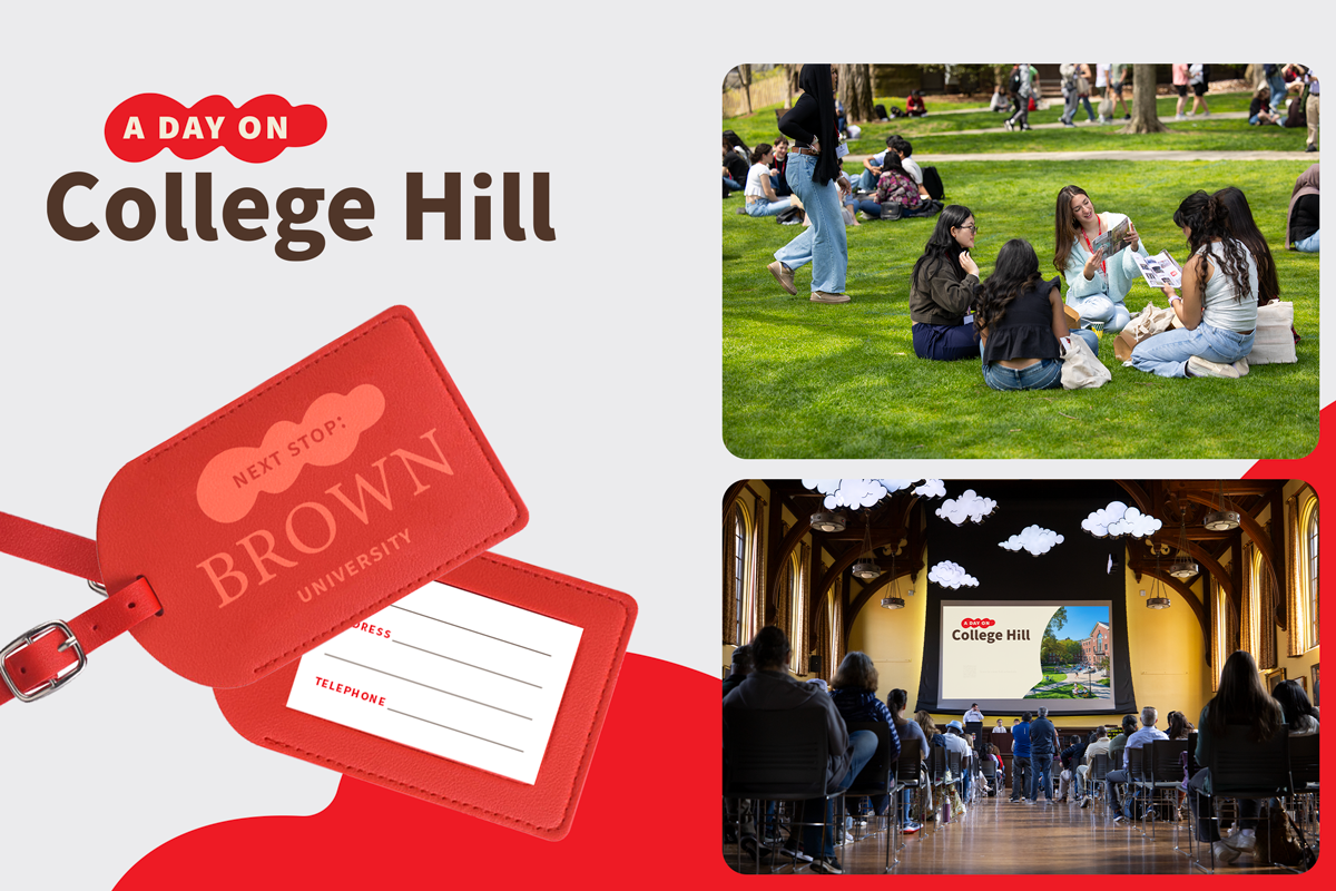 Examples of photos and a luggage tag from the ADOCH event.